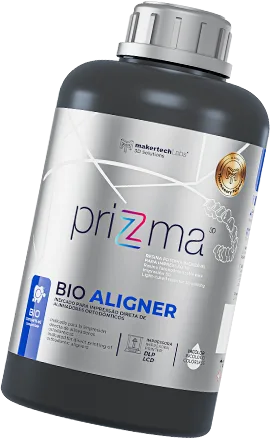 Frasco PriZma Bio Aligner, resina para impressão 3D